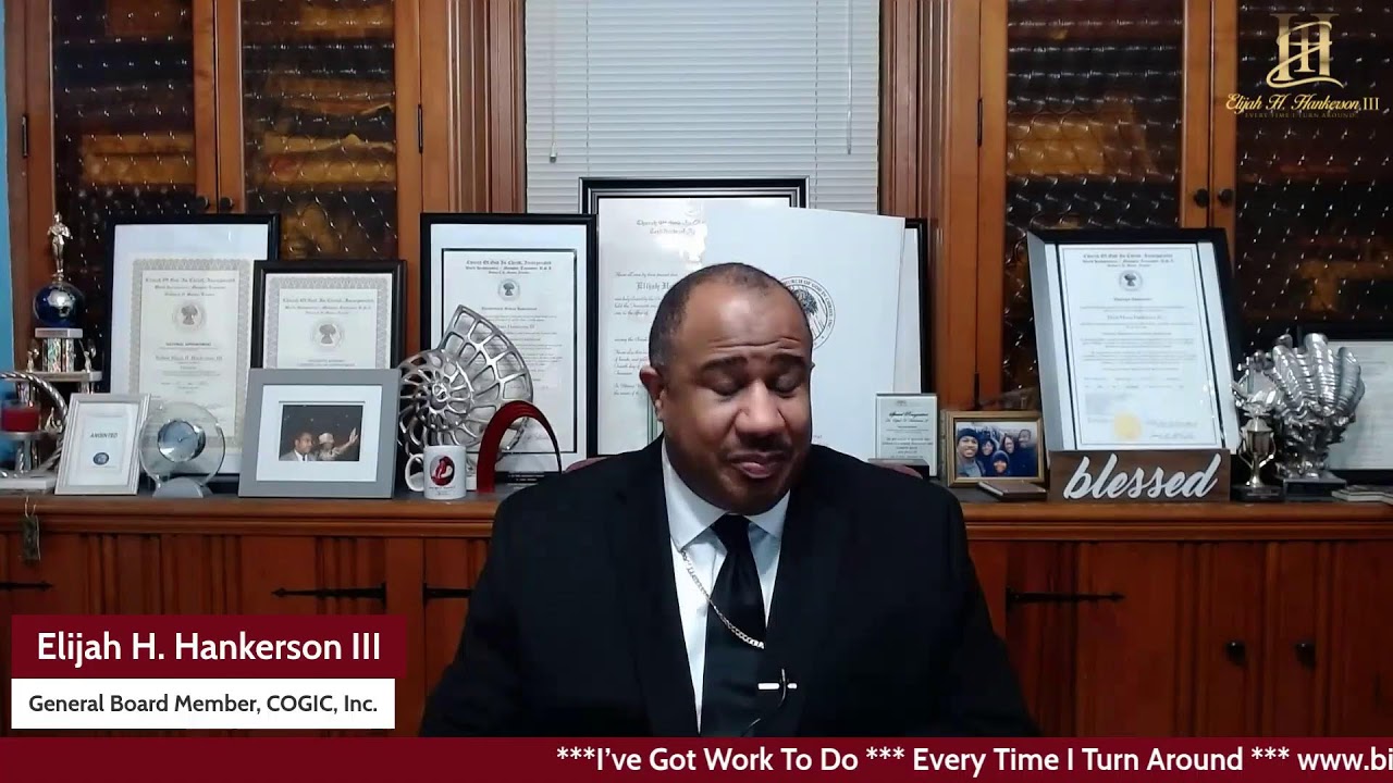 “Read Thru The Bible & Prayer w/Bishop Hankerson” Day 161 Gen Z Bible (Proverbs 7-9).