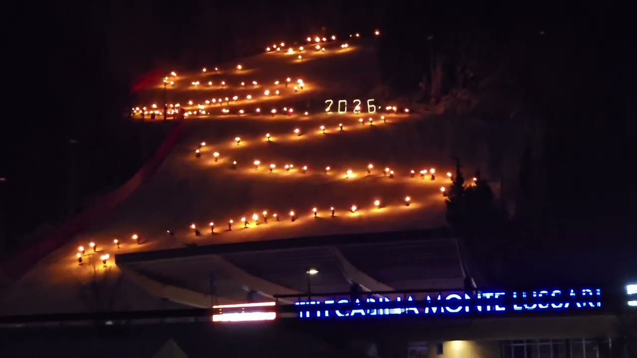 Fiaccolata monte Lussari Camporosso in Valcanale Tarvisio, 01.01.2026, parte 2
