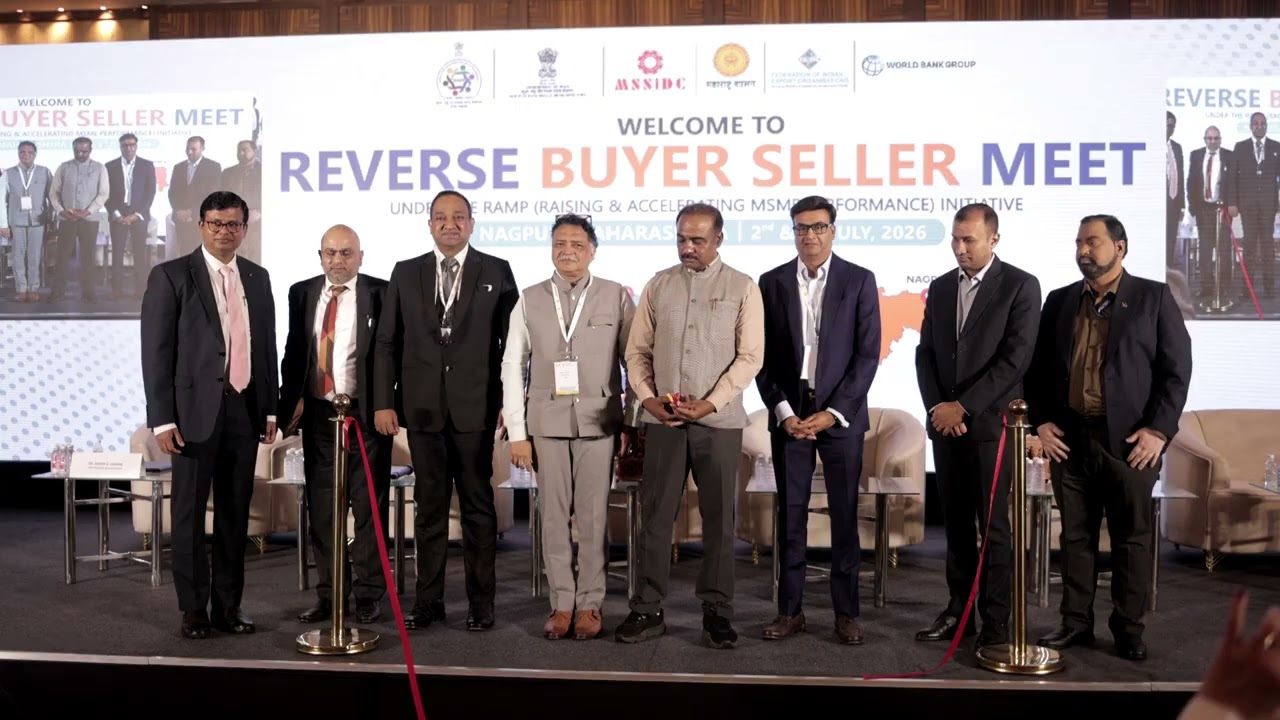 🌍✨🤝🎥 Relive the highlights of Nagpur International Buyers & Sellers Meet organised by FIEO & MSSIDC
