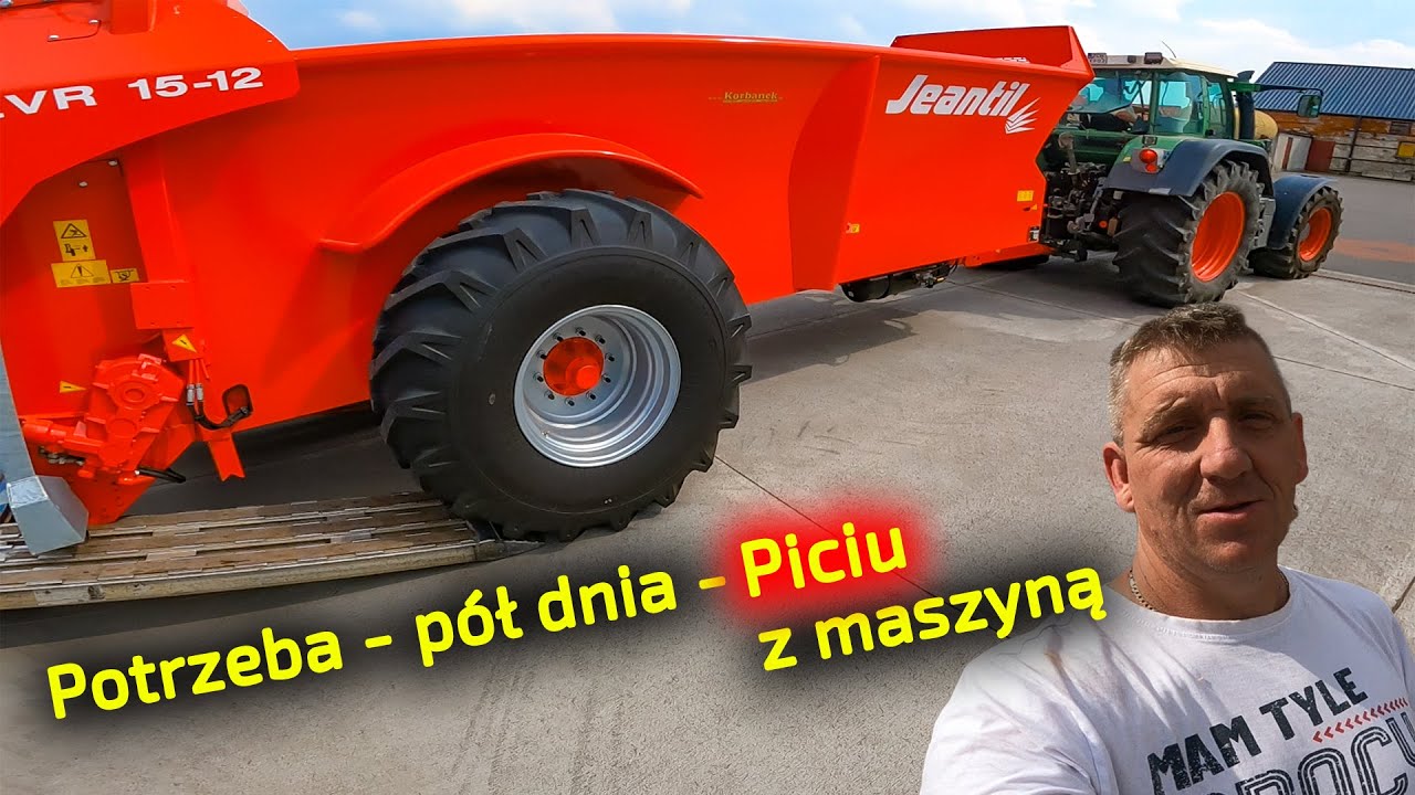 Szybka decyzja 👉 Dostawa w pół dnia  👉 Nowy nabytek 👉 Rozrzutnik obornika Jentil [Korbanek]