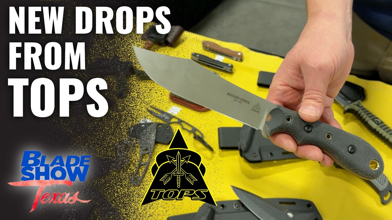 Новинки от Tops на выставке Texas Blade Show 2026