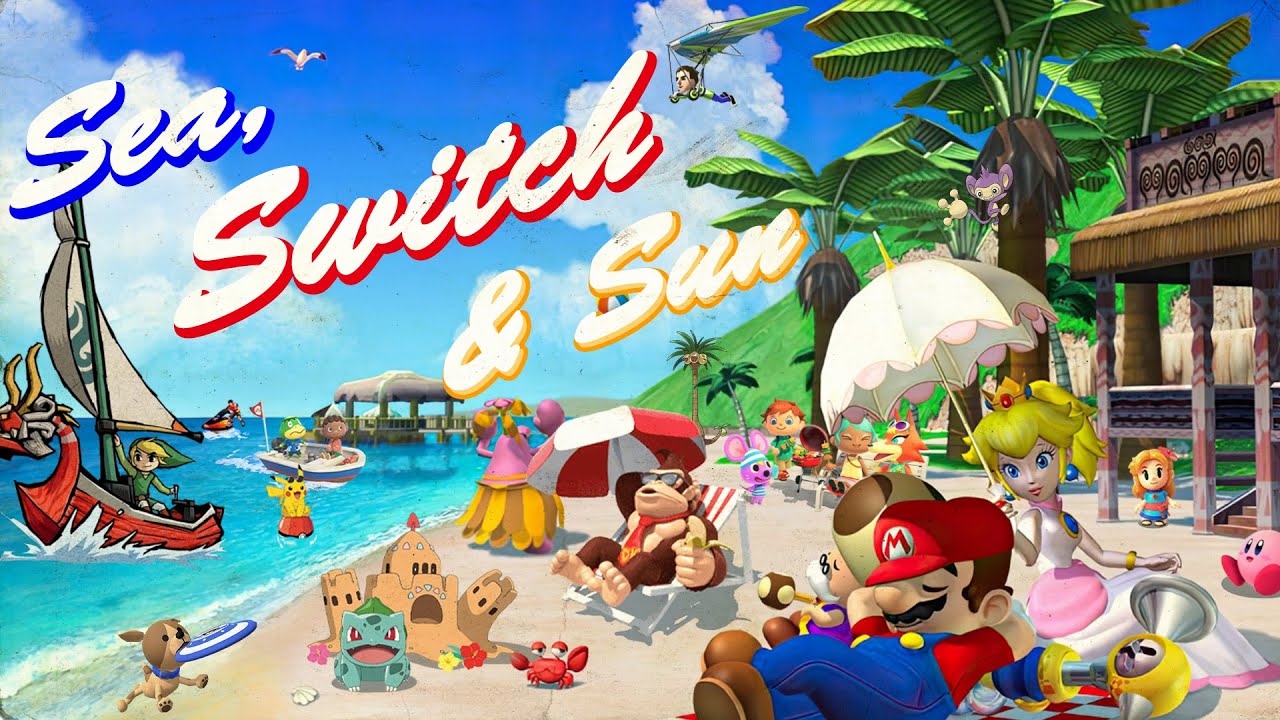 L'été sera CHAUD avec NINTENDO 😎☀️Les jeux qui donnent envie d'être en vacances !