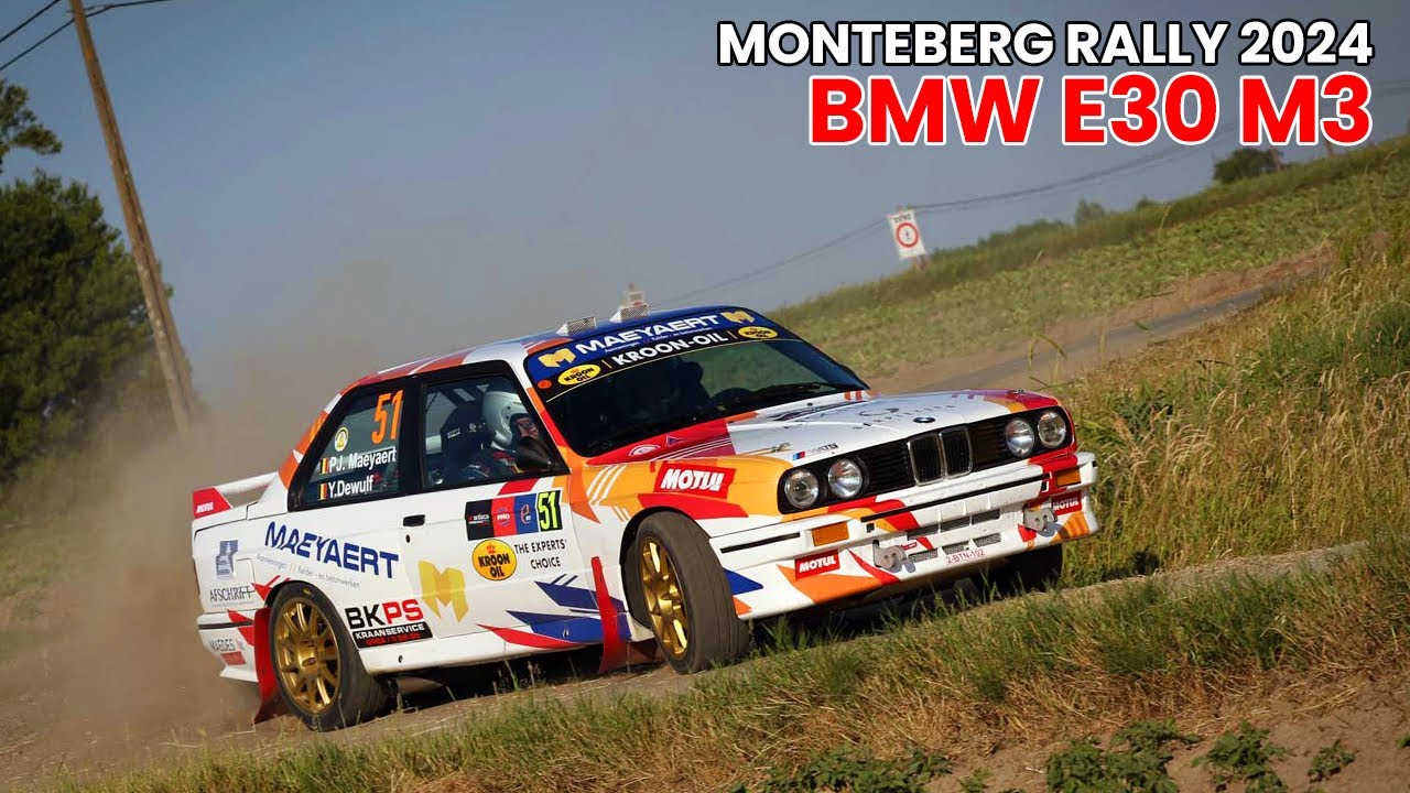Onboard BMW E30 M3 RALLY