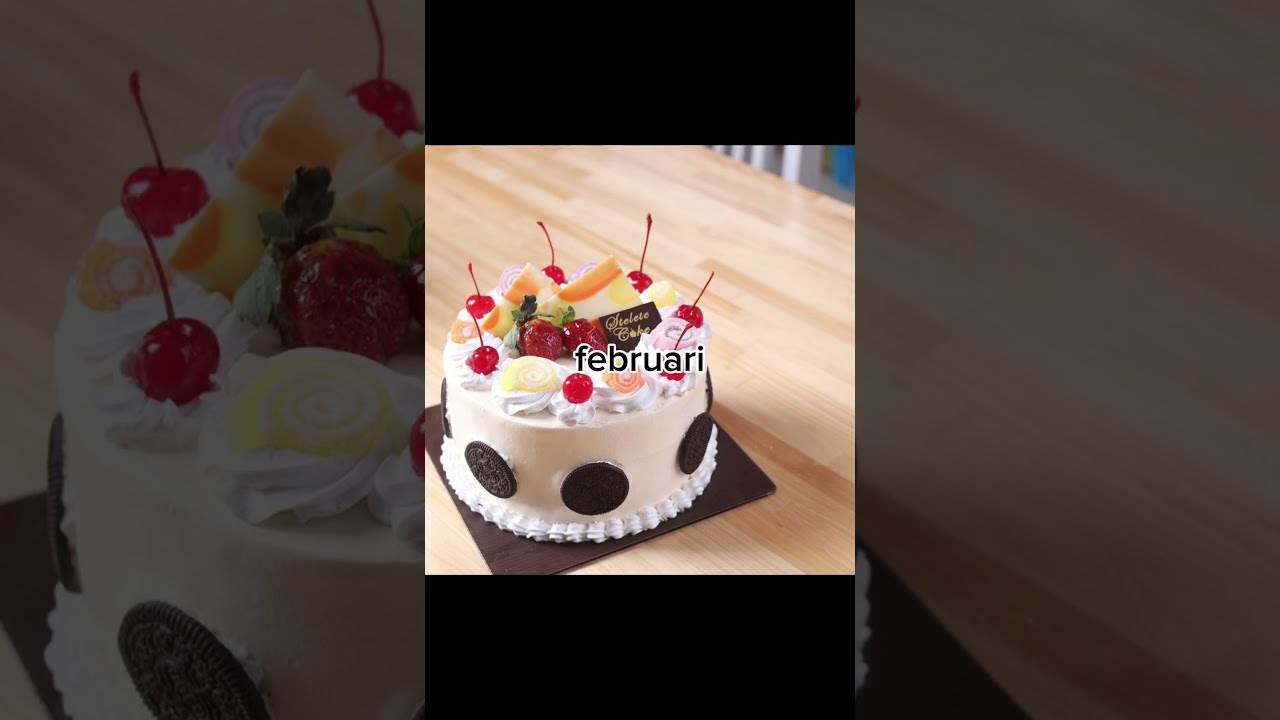 pilih kue ulang tahun sesuai bulan lahir kamu yaaa💗