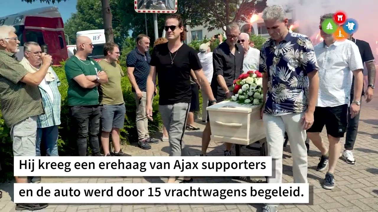 Indrukwekkend eerbetoon aan verongelukte Ruud Besseling (45) uit Zuid-Scharwoude