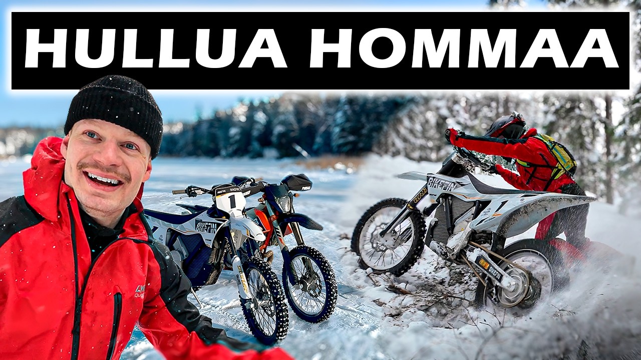 MAAILMAN TEHOKKAIN SÄHKÖCROSSI - TALVI ENDURO