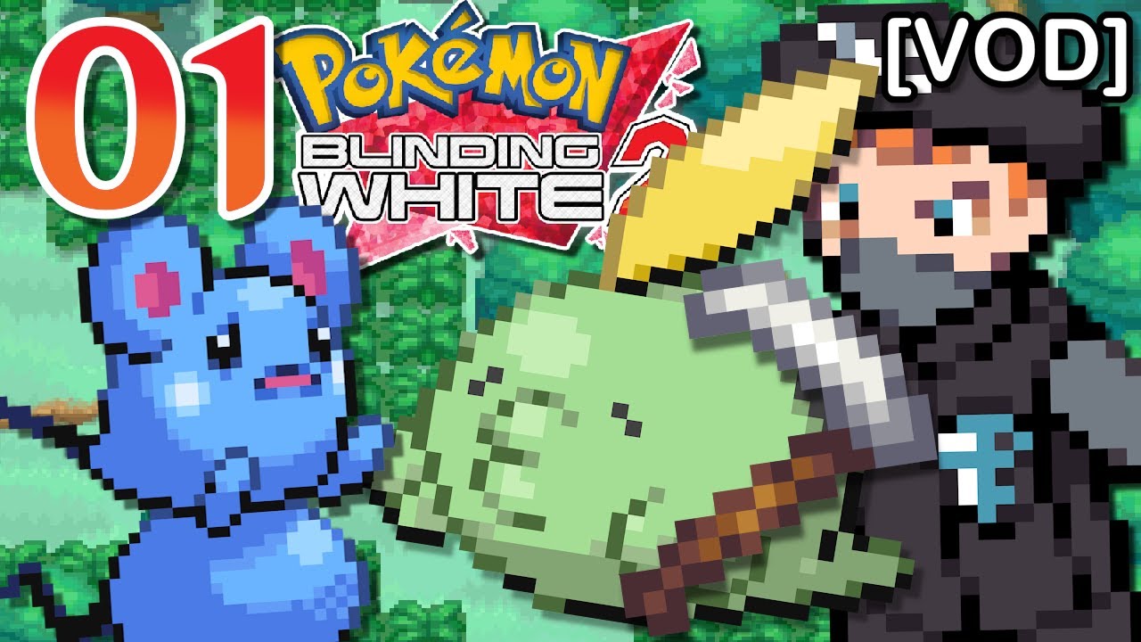 【Pokémon Blinding White 2】 my first ever hardcore nuzlocke...
