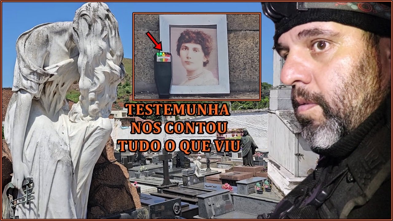 TESTEMUNHA RELATA QUE ESPÍRITOS VAGAM NOS CORREDORES DO CEMITÉRIO | TÚMULO DA LOIRA DO BANHEIRO