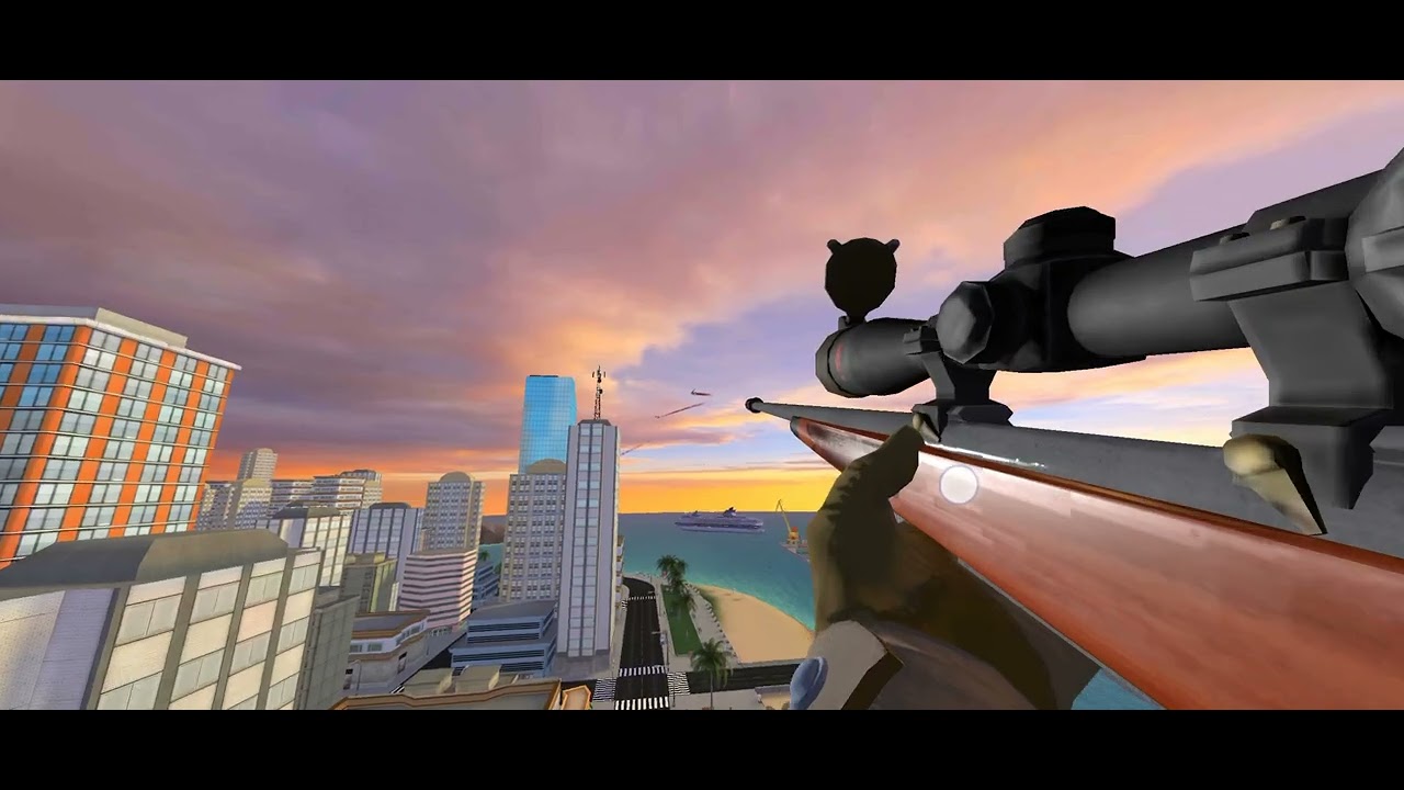 Sniper 3d Assassin Shoot to Kill MALLOW BAY City All Missions Part 1