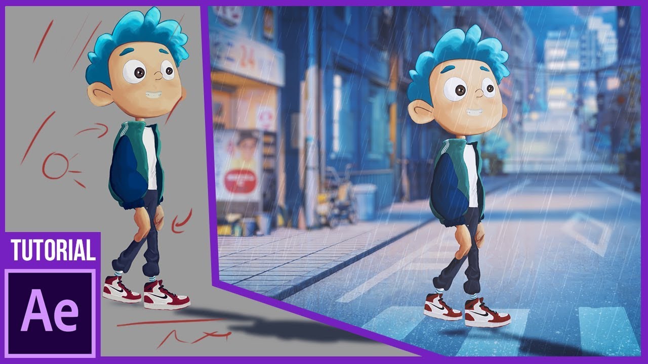 Composicion de Animaciones En After Effects Tutorial