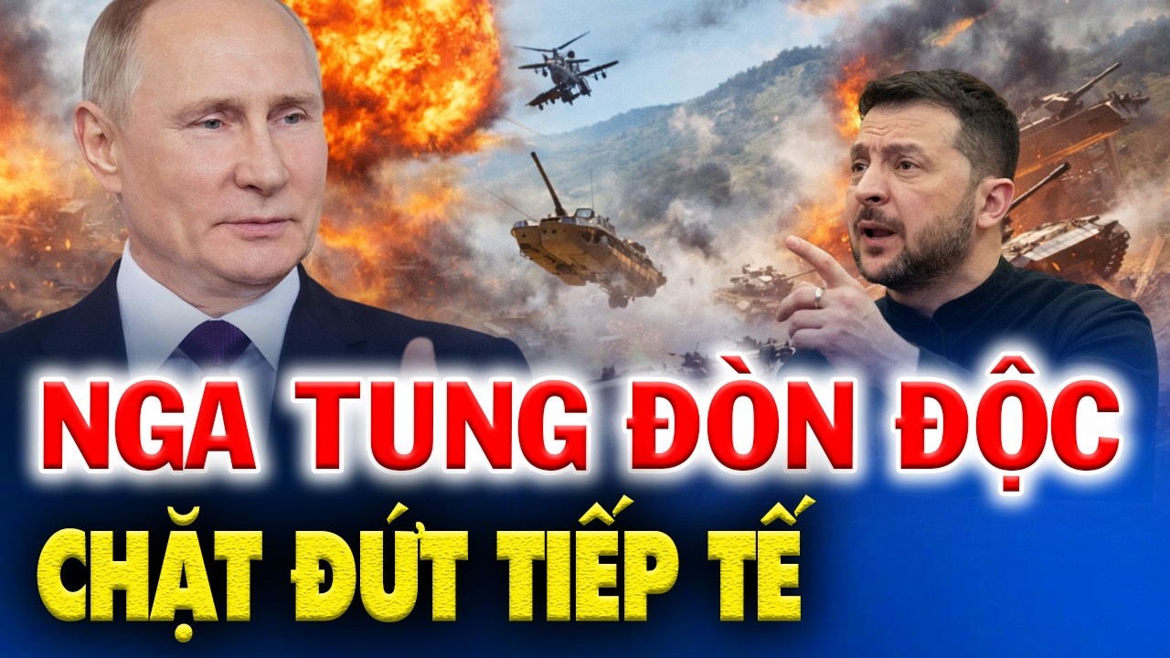 KURSK - CÁI BẪY THÉP TỬ THẦN: NGA NGHIỀN NÁT MŨI ĐỘT KÍCH, KIEV THẢM BẠI NẶNG!