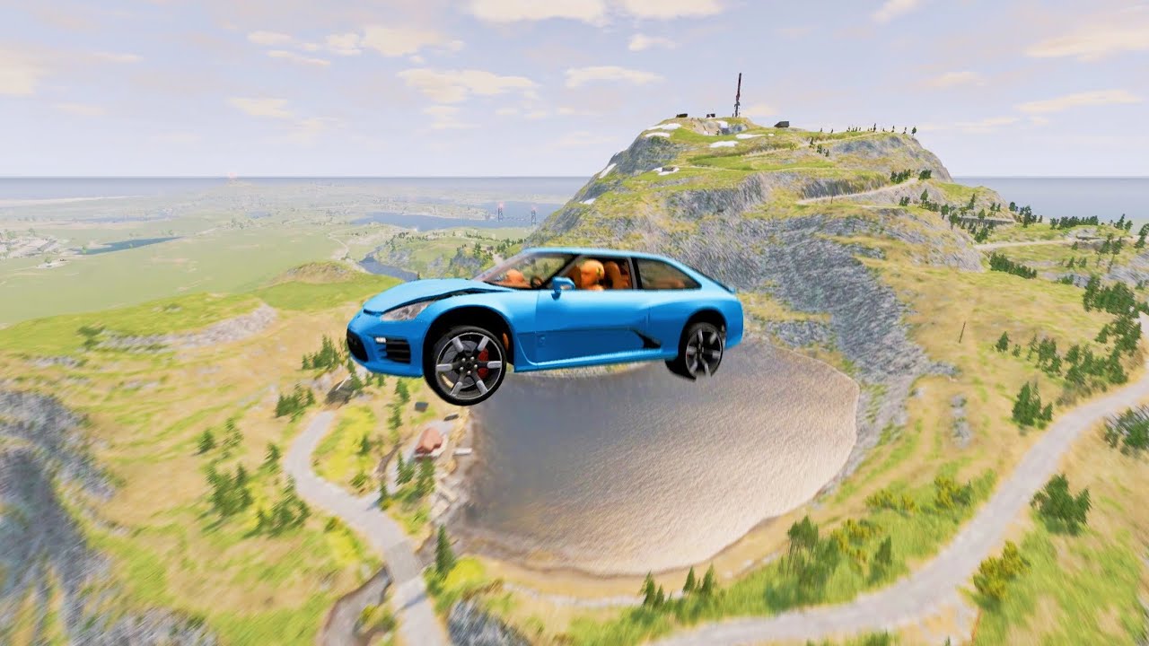 BeamNG.Drive - instantly accelerate a vehicle to 1000 MPH #24
