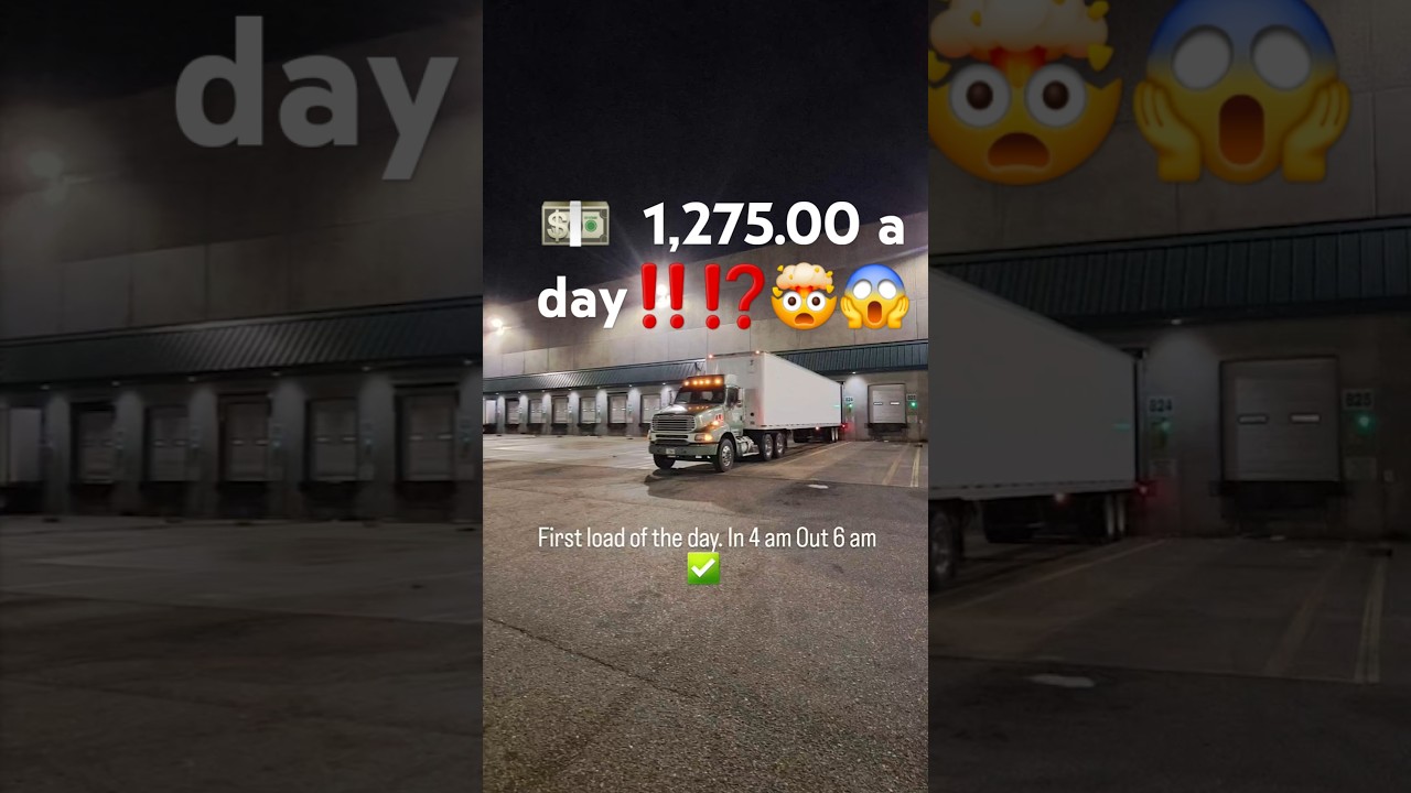 An average day for an Owner Operator in Florida. 