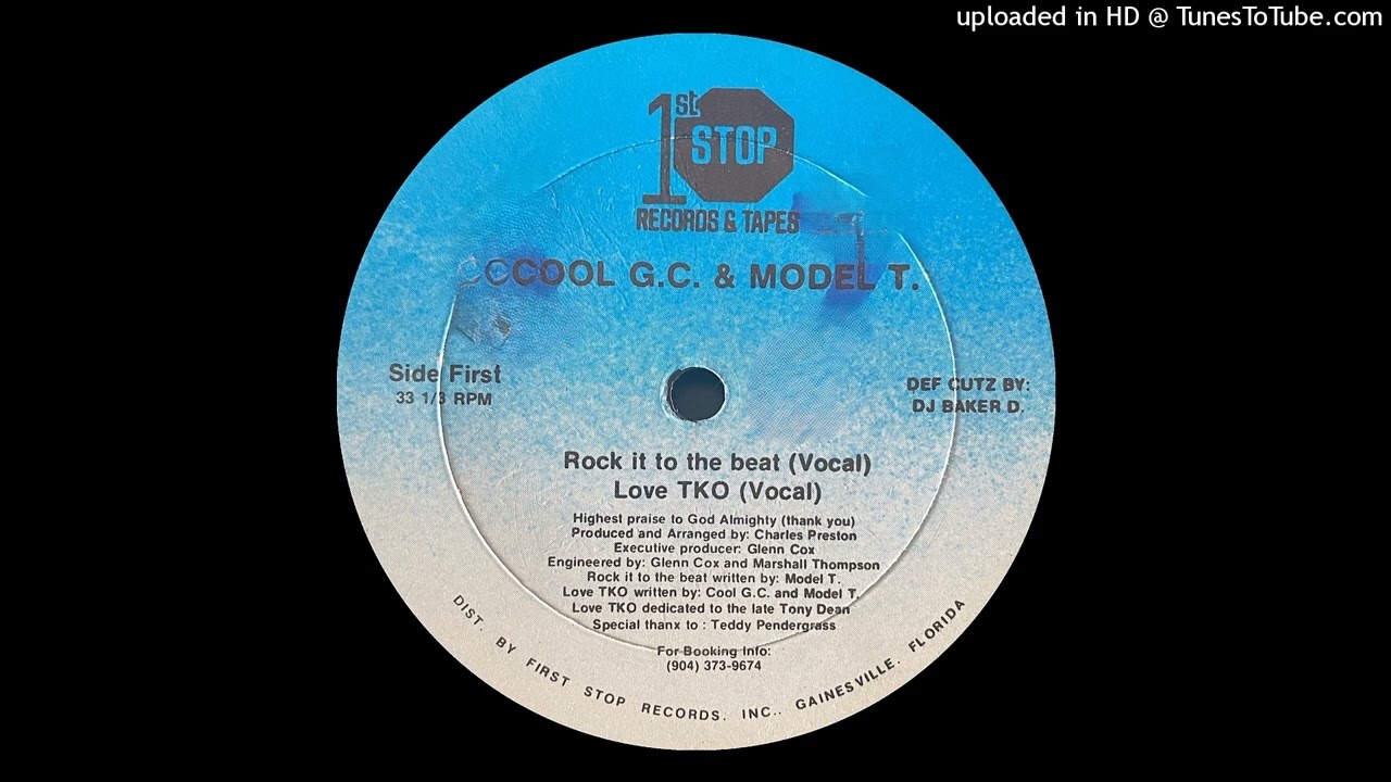 Cool G.C. & Model T - Rock It To The Beat (Vocal)(1st Stop Records & Tapes 1989)