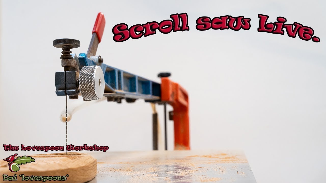 Scroll saw and wood carving live
