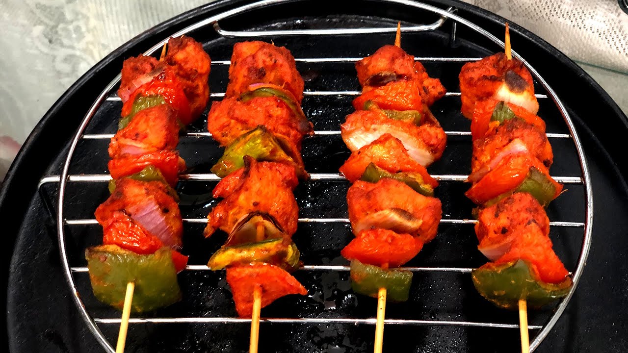 Chicken Tikka in Oven | Chicken Tikka in IFB Microwave Oven | Chicken Starter at Home