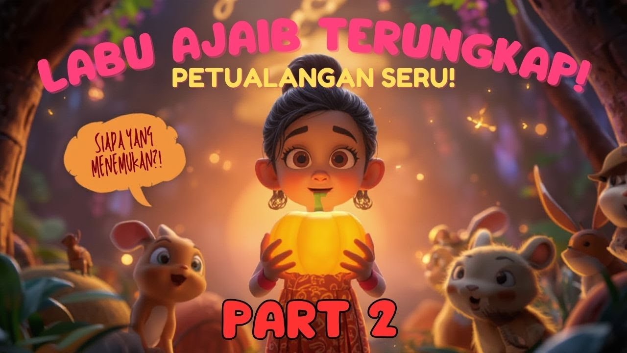 Bawang Putih Terkejut! 😱 Labu Ajaib di Hutan ✨