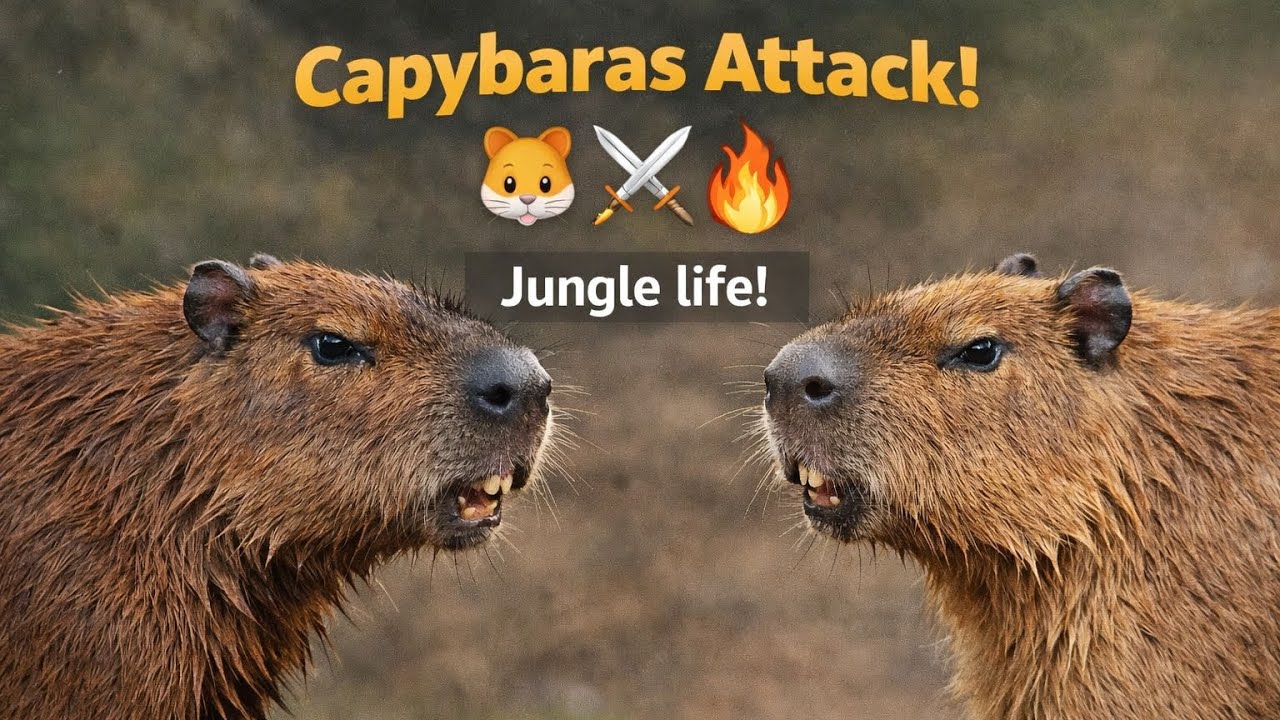 Jogando de Capivara, Jungle Life(Parte 1) Capivara🐹🐹