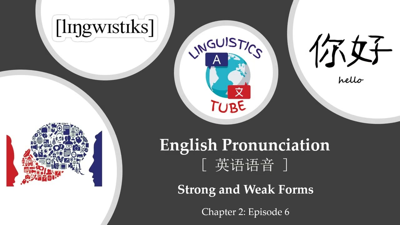 English Pronunciation: 2.6 - Strong and Weak Forms