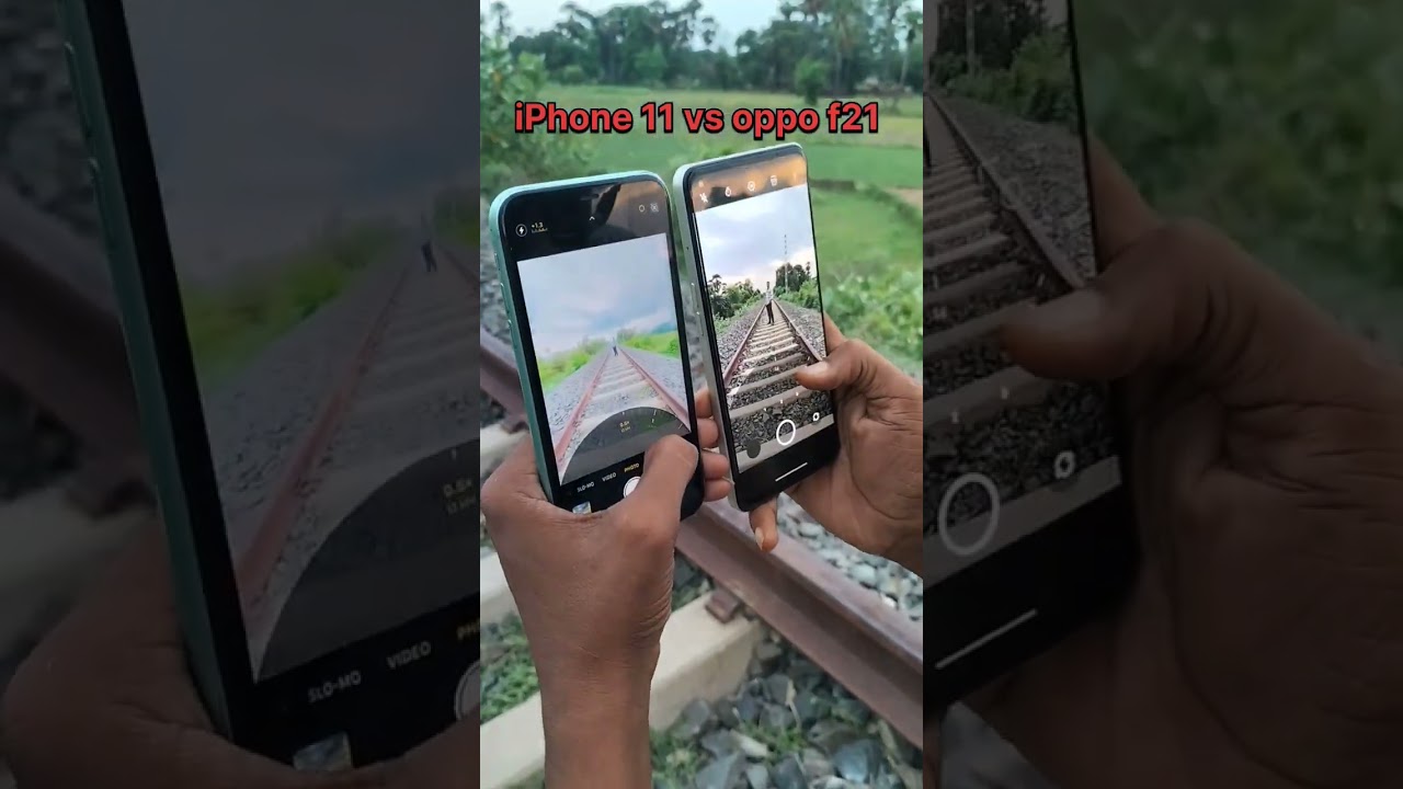 iPhone 11 vs oppo f21 pro camera testing #iphone11 #oppo #shorts