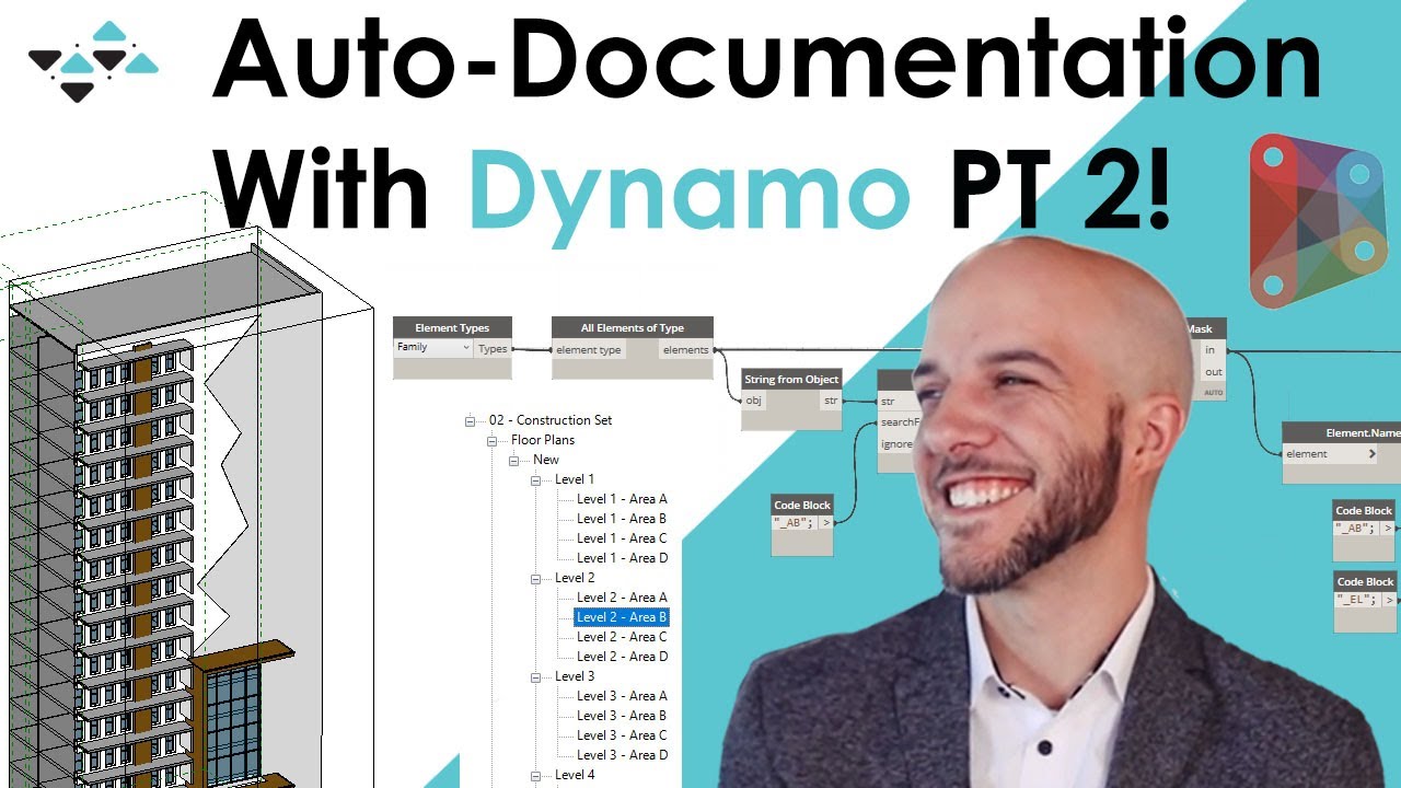 Автоматическое документирование с помощью Dynamo! Часть 2 — Создание и назначение зависимых предс...