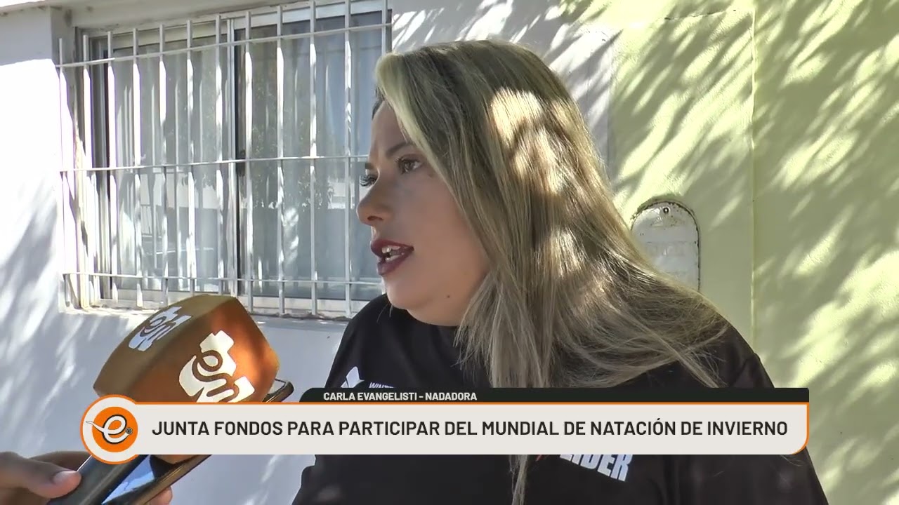 CARLA EVANGELISTI - UNA NADADORA LOCAL BUSCA PARTICIPAR DEL MUNDIAL DE NATACION DE INVIERNO