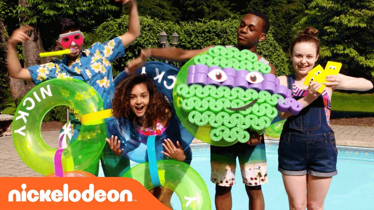 Make Your Summer Pool Party POP w/ These Fun DIY Hacks!! | Nick