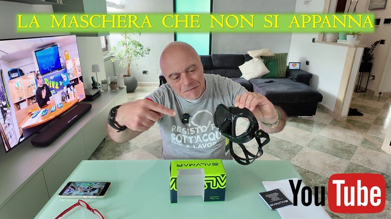 Pescasub | NOVITA' - MASCHERA ANTI F0G MORPHEUS Salvimar - NON SI APPANNA