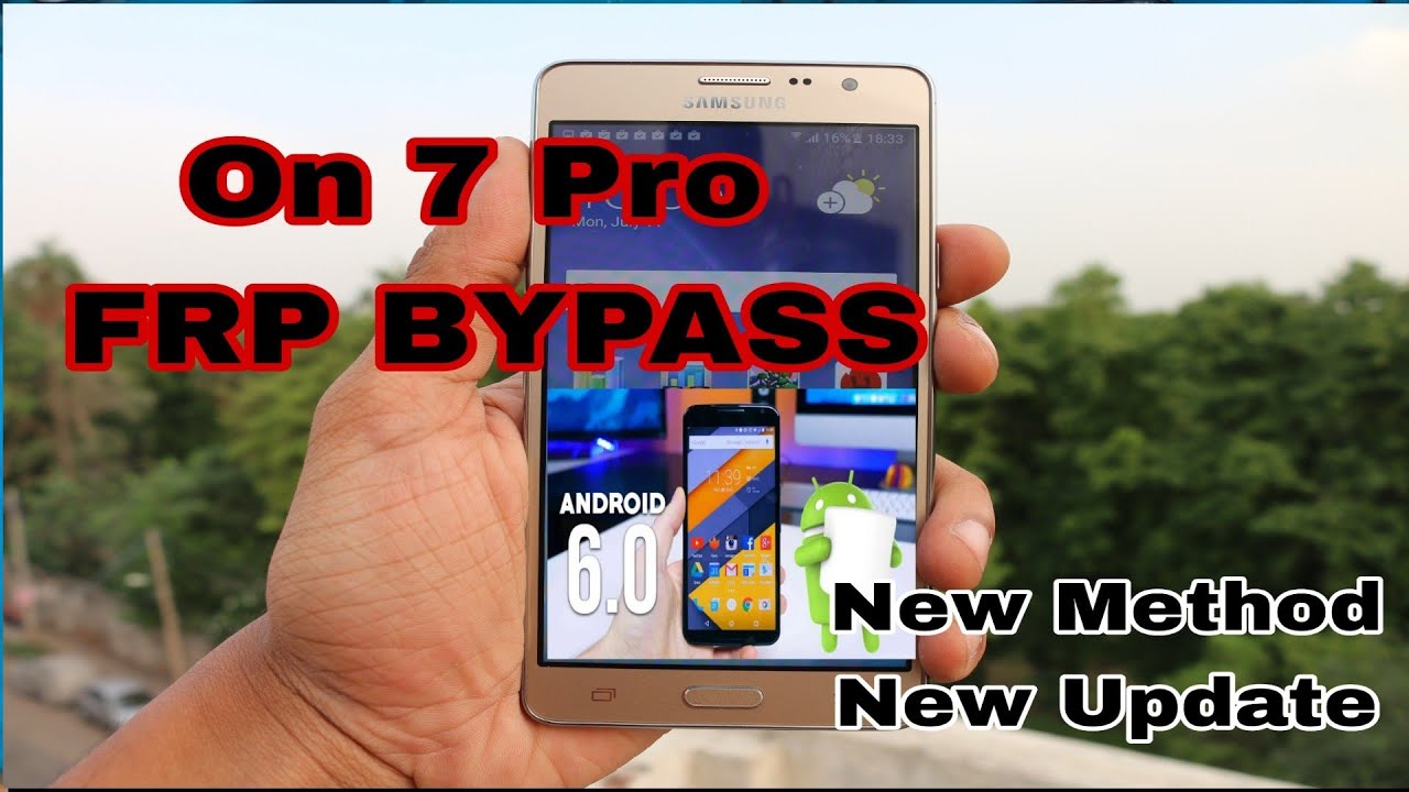 Samsung ON 7 pro frp bypass /SM-G600FY frp bypass new update / 6.0