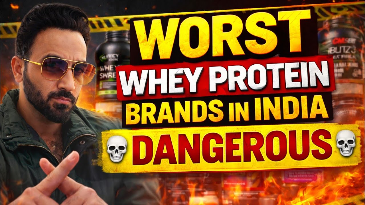 Worst Whey Protein Brands in India ⚠️ | Cheap Protein is Dangerous 💀