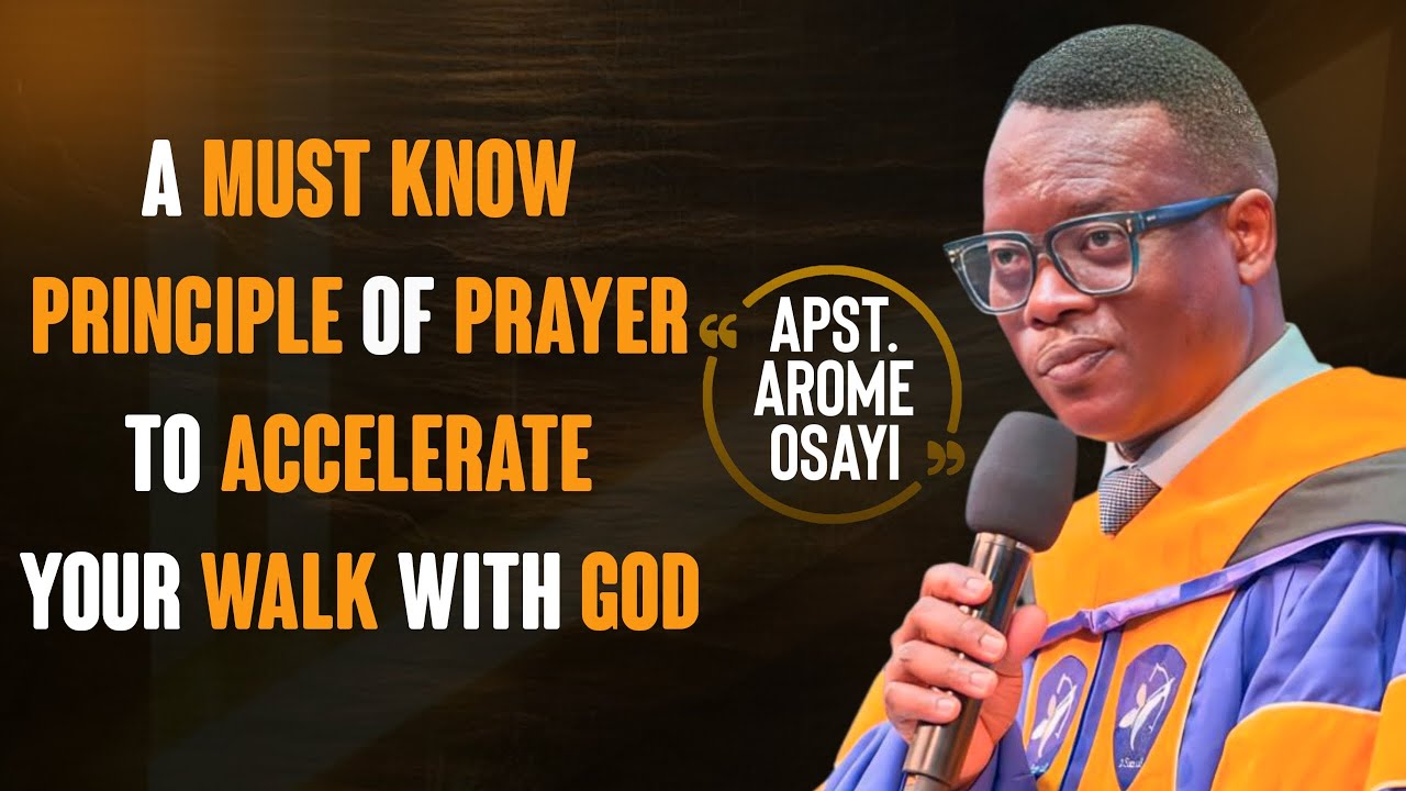 STOP PRAYING WRONG! PRAY THIS WAY AND GOD WILL RESPOND | APOSTLE AROME OSAYI #rcn #apostlearomeosayi