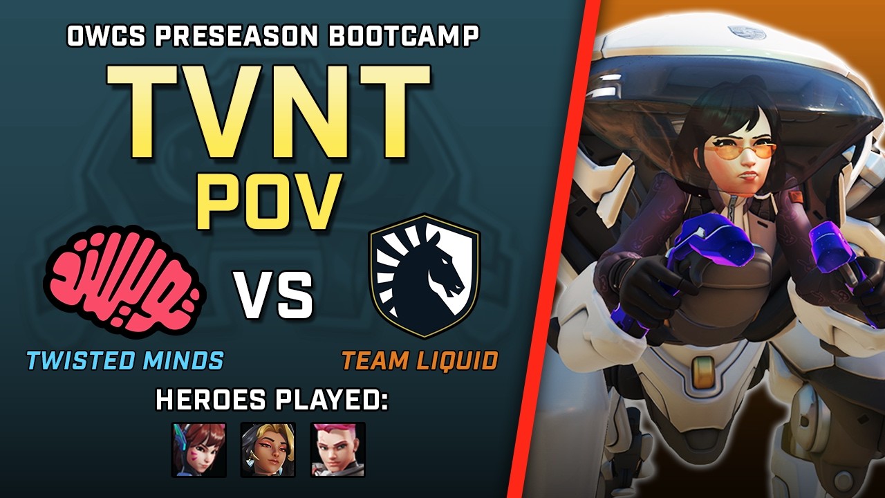 [ TVNT ] Always One Step Ahead | Twisted Minds vs Team Liquid | OWCS Preseason Bootcamp