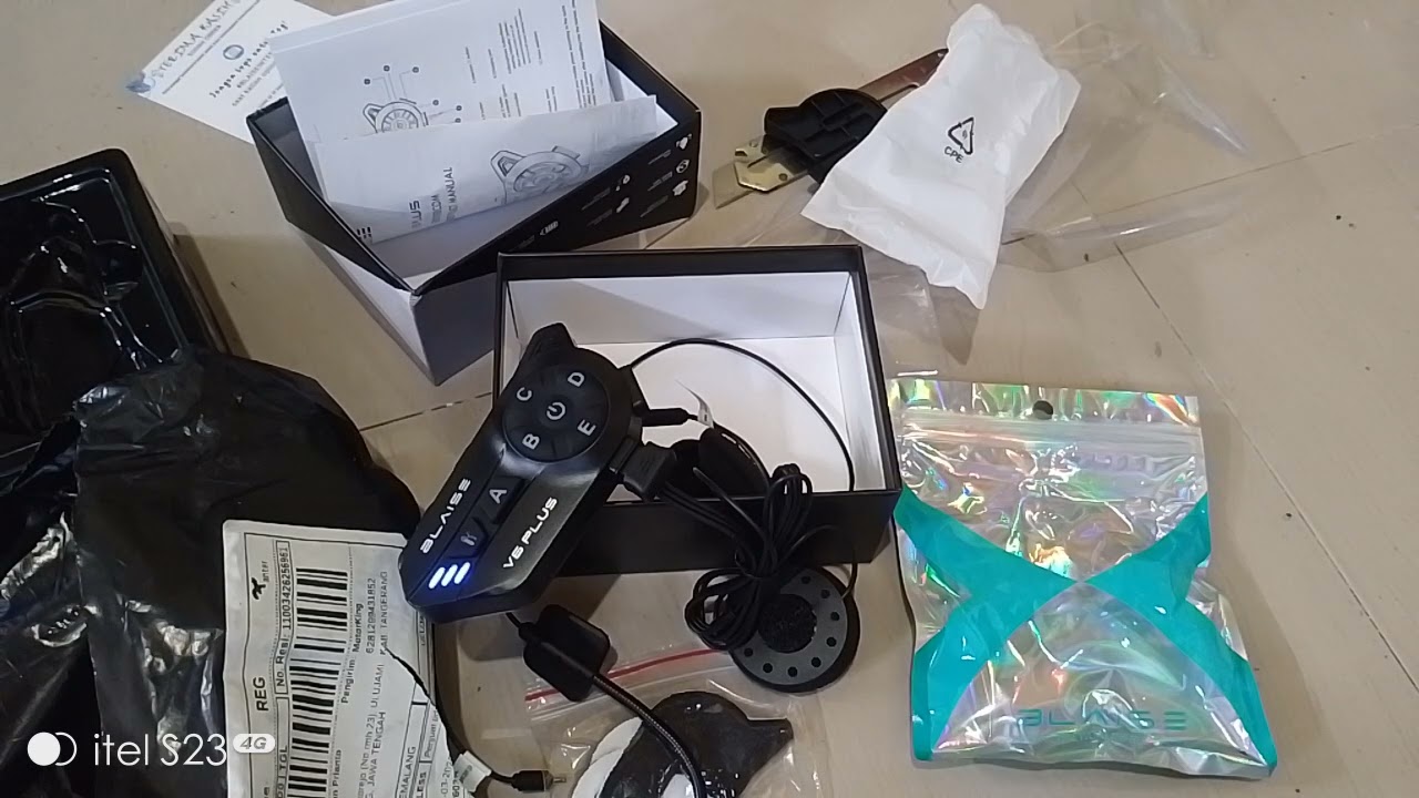 Unboxing intercom BLAISE V6 plus
