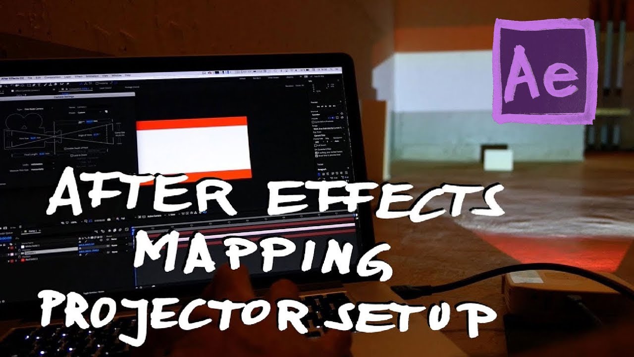 How to Setup Your After Effects Camera for 3D Mapping - tutorial