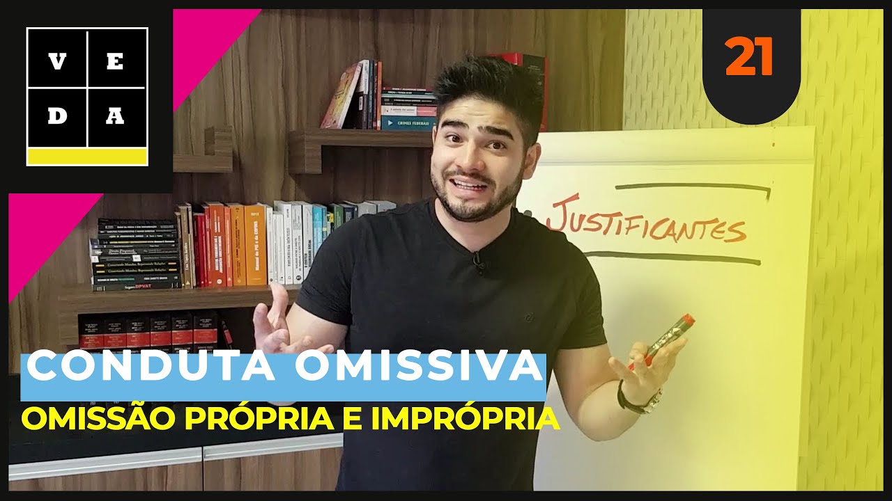 VEDA 21. CONDUTA OMISSIVA | OMISSÃO PRÓPRIA E IMPRÓPRIA
