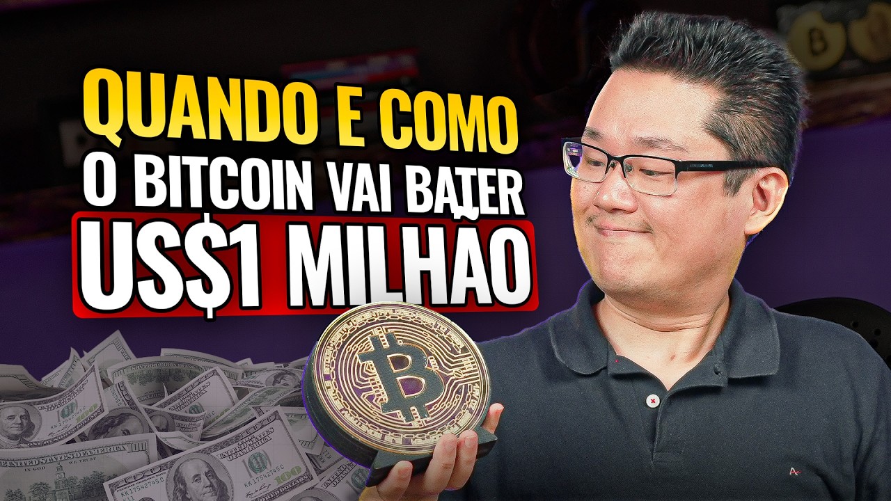 Bitcoin Vai Bater US$1 MILH&Atilde;O MAIS CEDO do que VOC&Ecirc; IMAGINA - EXPLICO QUANDO E COMO