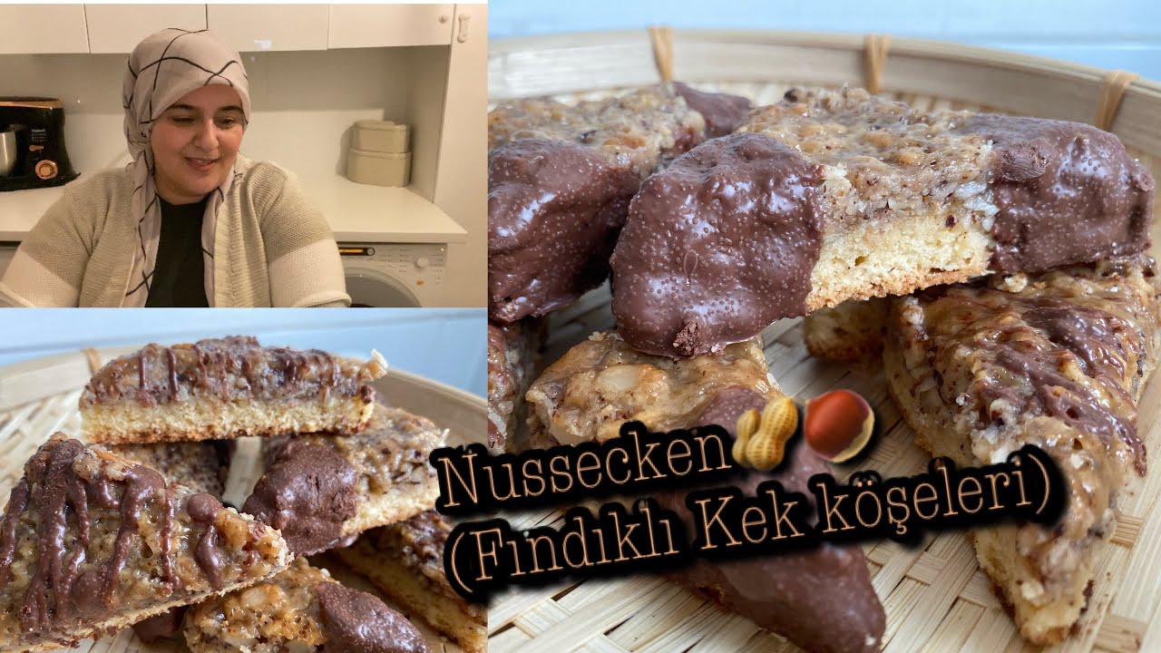 BÖYLESİ PRATİK VE LEZZETLİ KURABİYEYİ🍪 DENEMEYEN KALMASIN (NUSSECKEN )🌰