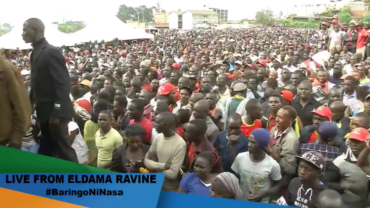 Team NASA delivering our change message to the people of Kabarnet #BaringoNiNasa