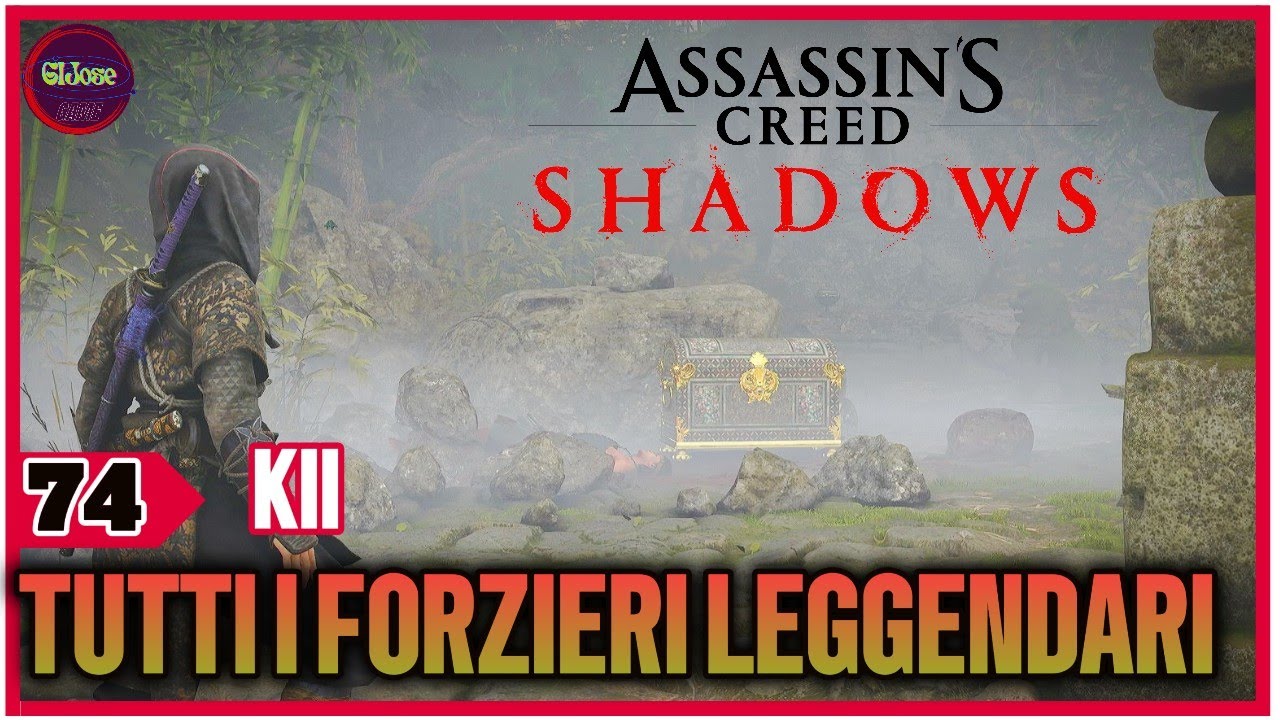 Tutti i Forzieri Leggendari di KII - Assassin's Creed Shadows. PARTE 74 [Guida Completa ITA]