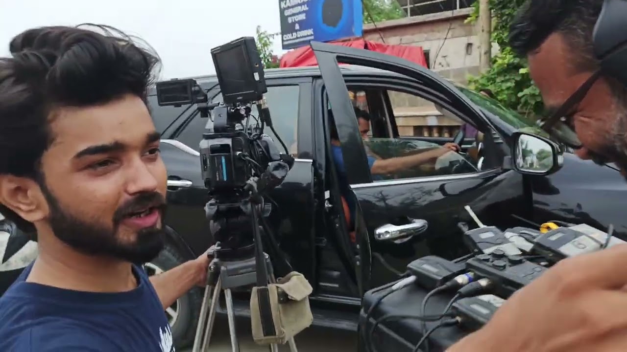 #pakistanidramabts #greentv #sharakat #daniyalafzal #samisani outdoor shooting work with Fun....
