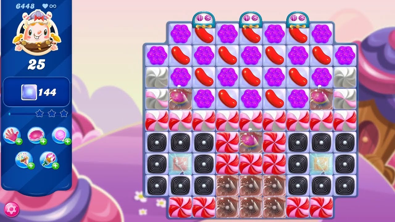 Candy Crush Saga LEVEL 6448 NO BOOSTERS (new version)
