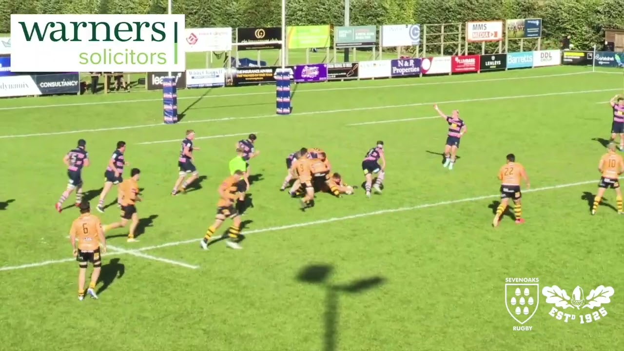 1st XV vs Canterbury RFC -- Warners Solicitors Match Highlights -- Saturday 13th September 2025