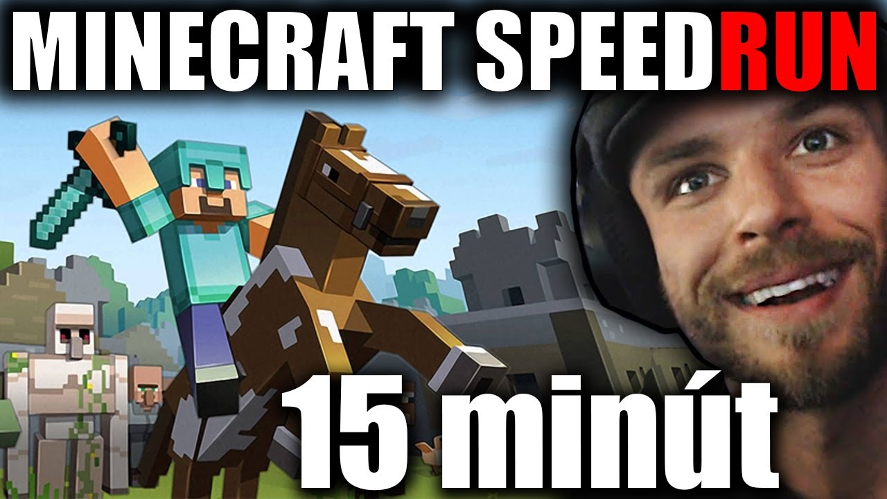 Minecraft za 15 MIN&Uacute;T - restt SpeedRun