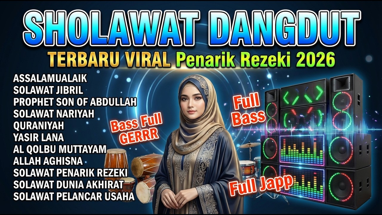 Alunan Sholawat Nabi Pembawa Rezeki | Menenangkan Jiwa dan Menumbuhkan Harapan