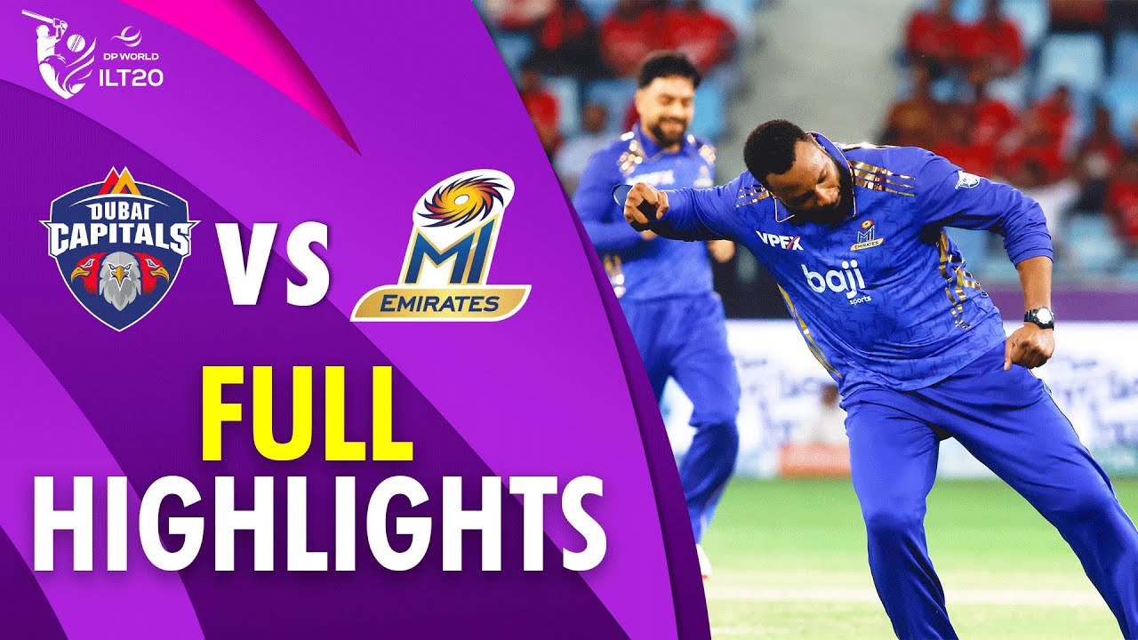 Full Highlights | Dubai Capitals vs MI Emirates | Match 18 | DP World ILT20 | M3Y1K