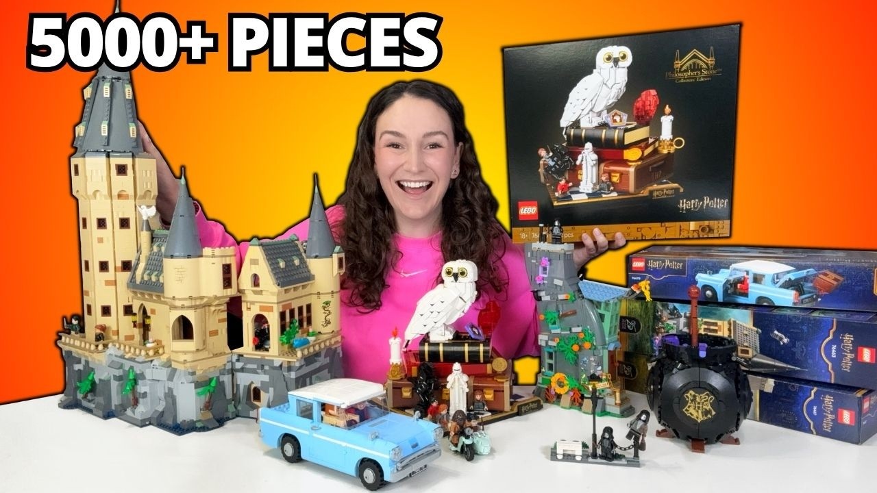 Собираем все наборы LEGO по мотивам Гарри Поттера (2026)!