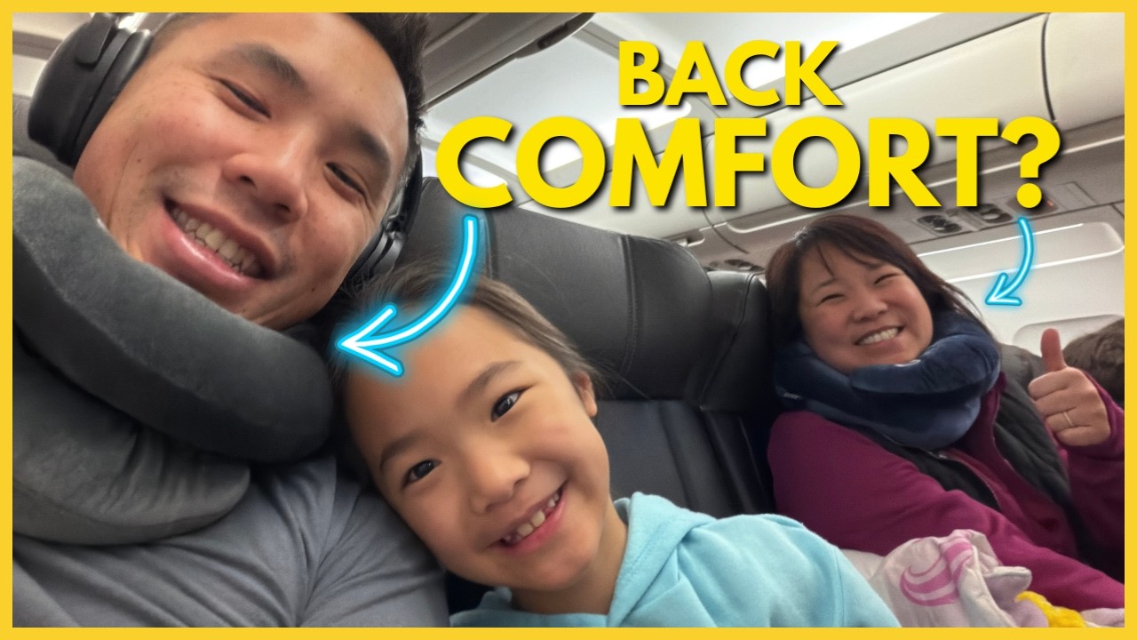 BCOZZY Travel Neck Pillow - I survived a 20 hour flight in Economy