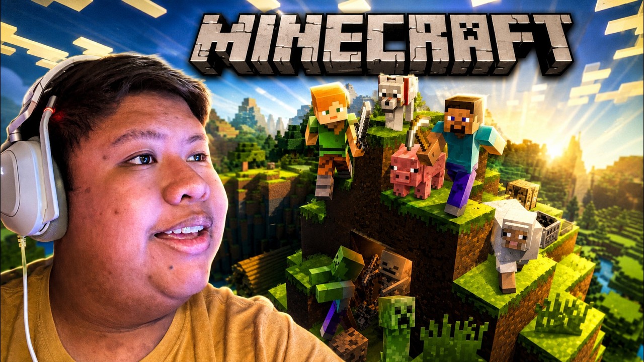 My First Attempt At Gaming - Solo Minecraft Java Edition Part 1