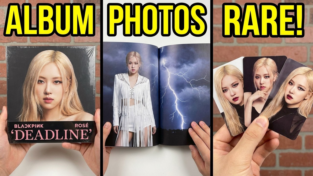 BLACKPINK DEADLINE (ROSÉ Silver Ver.) 💿✨
