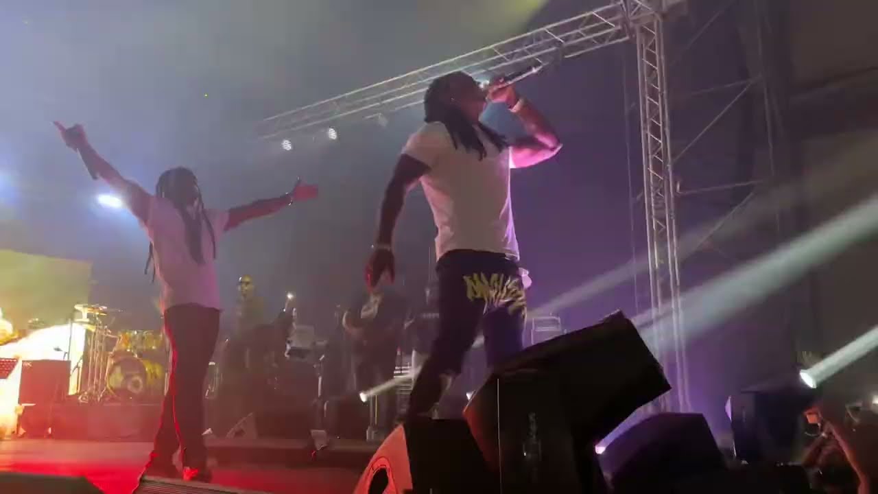 Young Chang Mc - Meddley Dancehall avec SamX, Ocsen et Admiral T @ Palais des Sports du Gosier